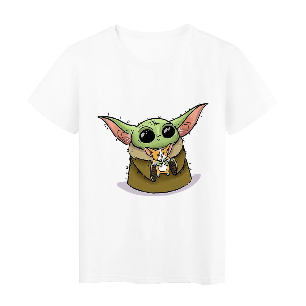 Disney Women's T-shirts Kawaii Baby Yoda Printed Top Tumblr Y2k Fashion Short Sleeve Tshirts
Disney Women's T-shirts Kawaii Baby Yoda Printed Top Tumblr Y2k Fashion Short Sleeve Tshirts
