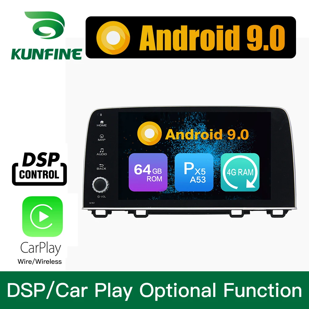 Android 9.0 Octa Core 4GB RAM 64GB ROM Car DVD GPS Navigation Multimedia Player Car Stereo for Honda CRV 2017 Headunit Radio
Android 9.0 Octa Core 4GB RAM 64GB ROM Car DVD GPS Navigation Multimedia Player Car Stereo for Honda CRV 2017 Headunit Radio