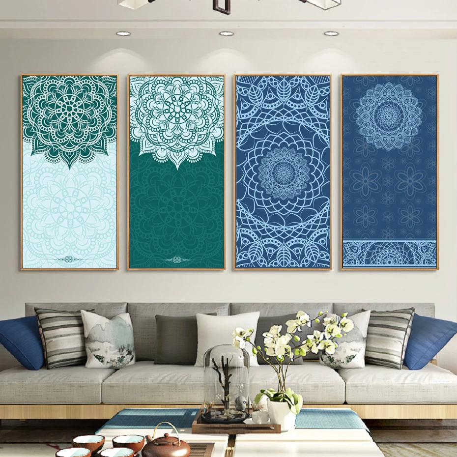 Vintage Mandala Exquisite Pattern Floral Ethnic Bohemian Long Canvas Painting Poster Print Printing Bedroom Living Room Home Dec
Vintage Mandala Exquisite Pattern Floral Ethnic Bohemian Long Canvas Painting Poster Print Printing Bedroom Living Room Home Dec