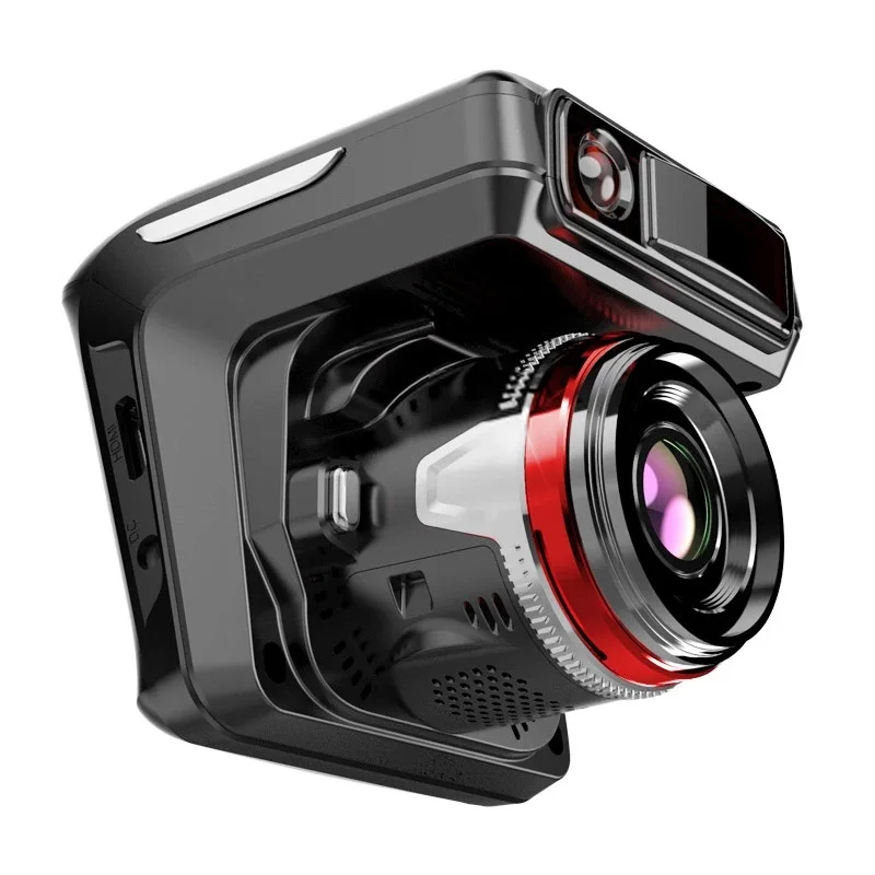 

X7 Radar Car Dvr Dash Cam Detector Video Recorder 2 In 1 HD 1080P 140 Degree Angle Russian Language Dash Cam Video Recorder