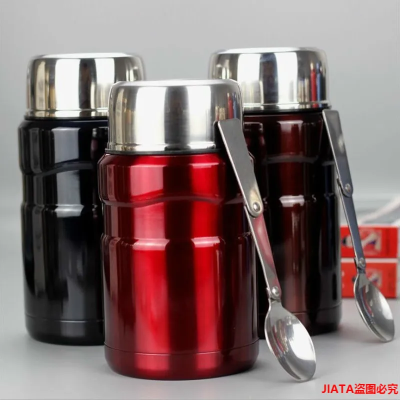 Large Capacity 700ML Thermos Lunch Box Portable Stainless Steel Food Soup Containers Vacuum Flasks Thermocup
Large Capacity 700ML Thermos Lunch Box Portable Stainless Steel Food Soup Containers Vacuum Flasks Thermocup
