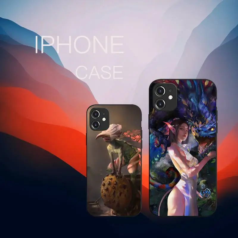 Faerie Fantasy Magic Phone Case Black Color For iPhone 13 12 Mini 11 Pro X XR XS Max 7 8 6 6s Plus SE Shell Cover
Faerie Fantasy Magic Phone Case Black Color For iPhone 13 12 Mini 11 Pro X XR XS Max 7 8 6 6s Plus SE Shell Cover