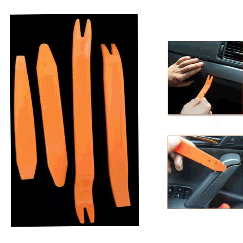 4pcs Car Trim Removal Pry Panel Door Interior Clip Radio Panel Trim Dash Audio Remover Tool Kit Repair Tool Pry Tool Hand Tools
4pcs Car Trim Removal Pry Panel Door Interior Clip Radio Panel Trim Dash Audio Remover Tool Kit Repair Tool Pry Tool Hand Tools