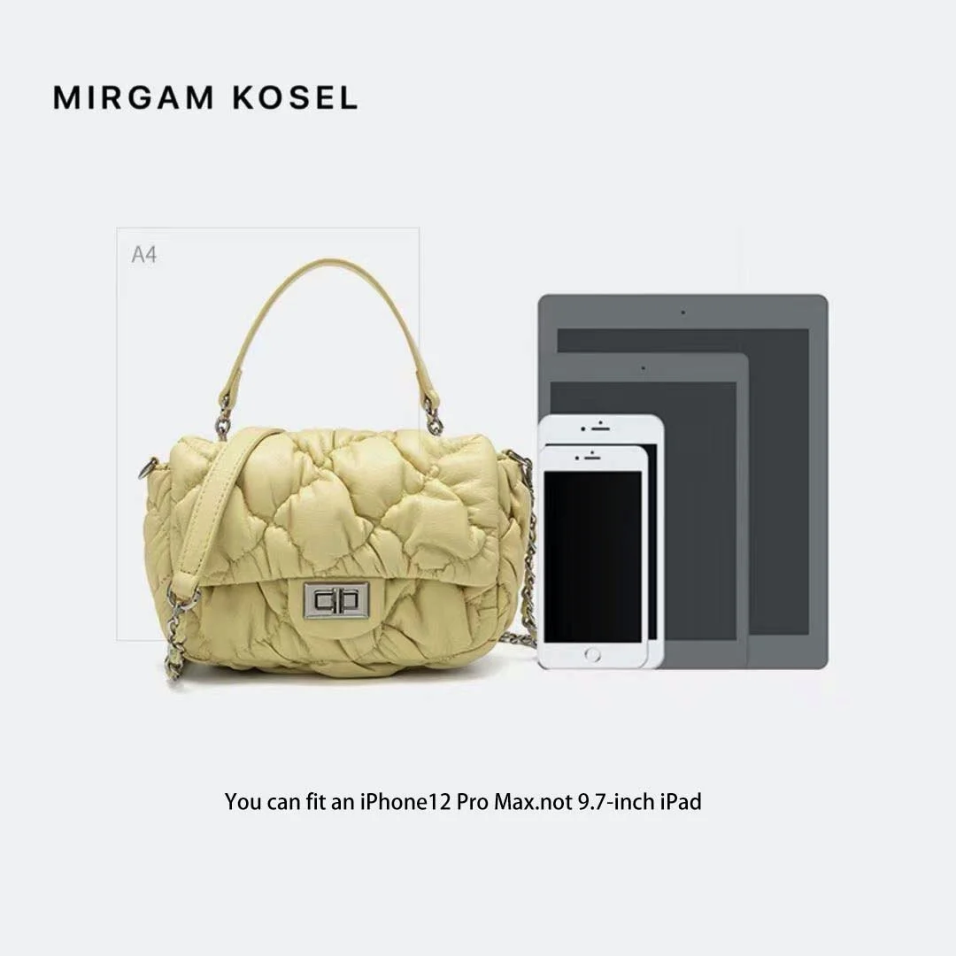 2021 New Facebook Ins HandleBags for Girl Solid Pleated Denim Chain Shoulder Bag High-End Crossbody Bag for Lady Luxury Designer
2021 New Facebook Ins HandleBags for Girl Solid Pleated Denim Chain Shoulder Bag High-End Crossbody Bag for Lady Luxury Designer