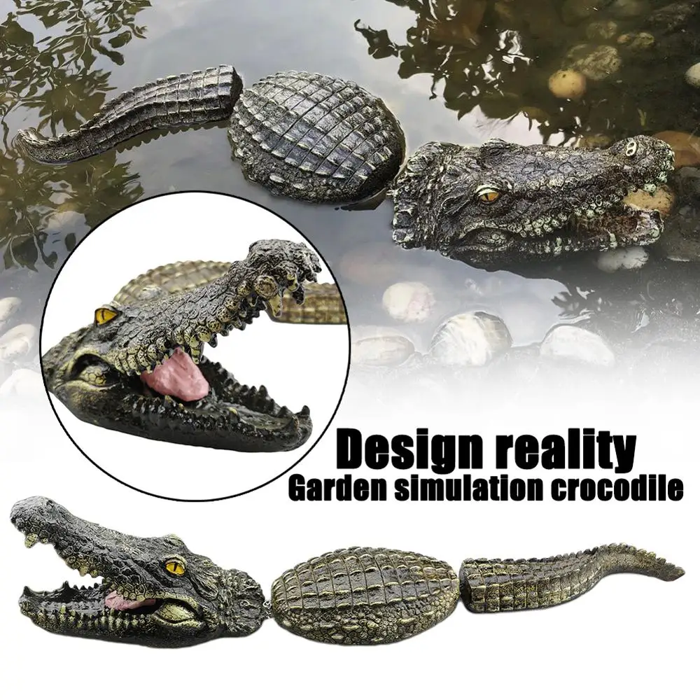 Floating Crocodile Head Water Decoy Garden Pond Art Decor For Goose's Predator Heron Duck Control Garden Decoration
Floating Crocodile Head Water Decoy Garden Pond Art Decor For Goose's Predator Heron Duck Control Garden Decoration