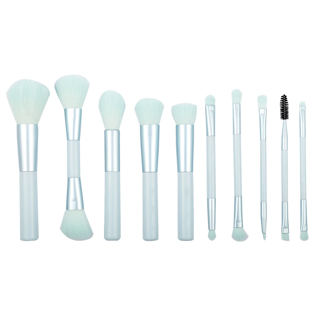 10pcs Makeup Brush Set Eyeshadow Blending Foundation Powder Eyebrow Blush Double Head Brush Beauty Make Up Kit Tool
10pcs Makeup Brush Set Eyeshadow Blending Foundation Powder Eyebrow Blush Double Head Brush Beauty Make Up Kit Tool