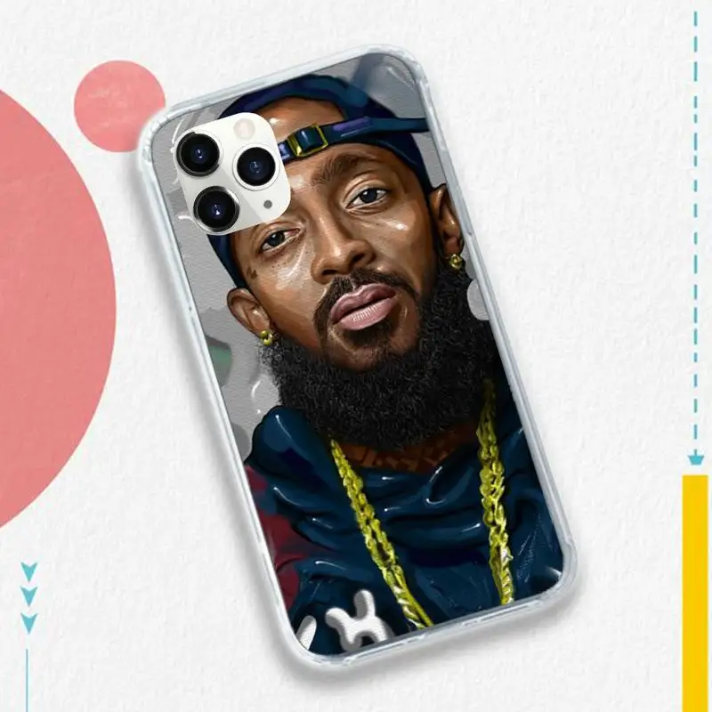 Rapper Nipsey Hussle singer Phone Case for iPhone 11 12 mini pro XS MAX 8 7 6 6S Plus X 5S SE 2020 XR high quality cover
Rapper Nipsey Hussle singer Phone Case for iPhone 11 12 mini pro XS MAX 8 7 6 6S Plus X 5S SE 2020 XR high quality cover