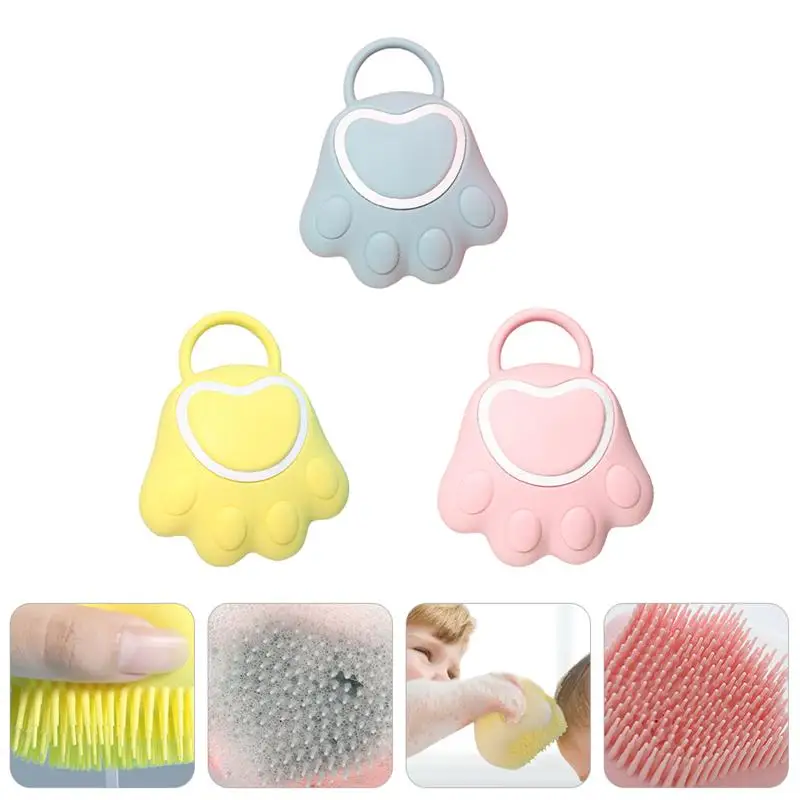 3pcs Lovely Adorable Baby Shower Scrubbers Infant Massage Brushes Shower Brushes Baby Bath Brushes for Infant
3pcs Lovely Adorable Baby Shower Scrubbers Infant Massage Brushes Shower Brushes Baby Bath Brushes for Infant