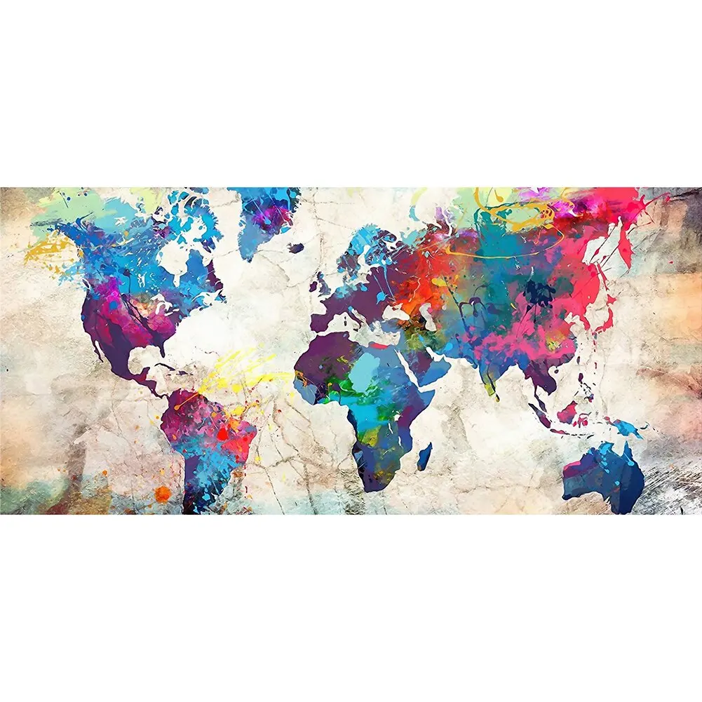 World Map DIY Diamond Painting 5D Full Round Drill Embroidery Cross Stitch Mosaic Kits Rhinestone Canvas Wall Art Craft Needlewo
World Map DIY Diamond Painting 5D Full Round Drill Embroidery Cross Stitch Mosaic Kits Rhinestone Canvas Wall Art Craft Needlewo
