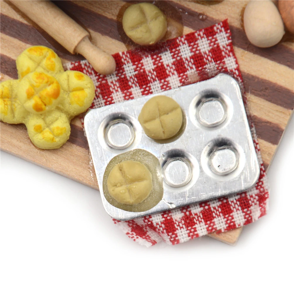Dollhouse Miniature Fashion Cooking Kitchen Food Eggs Milk Bread Board Play Toys Tableware For Doll Gifts Play House Toy
Dollhouse Miniature Fashion Cooking Kitchen Food Eggs Milk Bread Board Play Toys Tableware For Doll Gifts Play House Toy