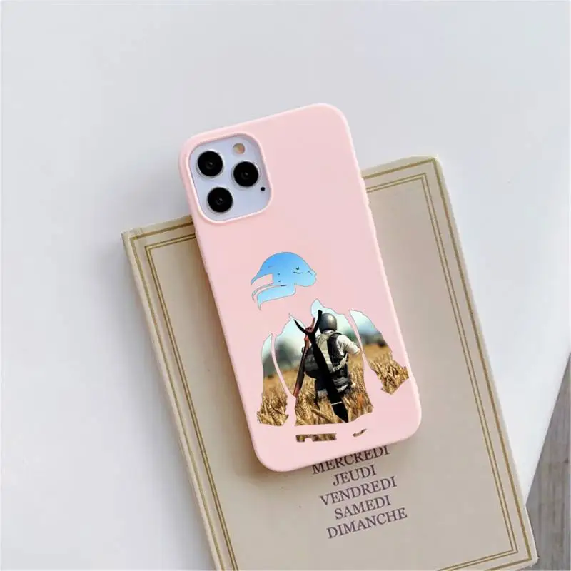 Hot PUBG Game fire gun Phone Case Candy Color for iPhone 6 6S 7 8 11 12 XS X SE 2020 XR mini pro Plus MAX funda
Hot PUBG Game fire gun Phone Case Candy Color for iPhone 6 6S 7 8 11 12 XS X SE 2020 XR mini pro Plus MAX funda