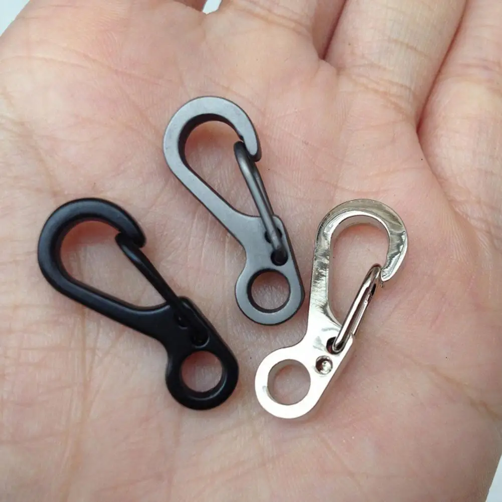 10Pcs Spring Hanging Buckle Multi-use Sturdy Convenient Mini Spring Hanging Buckle Quick Hook for Tourism
10Pcs Spring Hanging Buckle Multi-use Sturdy Convenient Mini Spring Hanging Buckle Quick Hook for Tourism