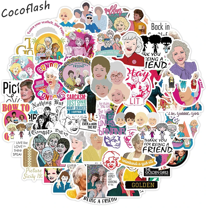 10/50PCS The Golden Girls Cartoon Comedy TV Series Graffiti Waterproof Stickers For Luggage Decals Helmet Skateboard Laptop
10/50PCS The Golden Girls Cartoon Comedy TV Series Graffiti Waterproof Stickers For Luggage Decals Helmet Skateboard Laptop