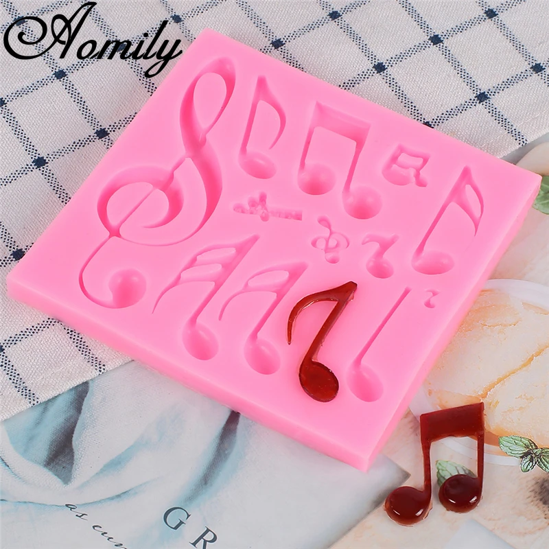 Aomily музыкальная нотка помадка форма для торта, капкейков сахарное ремесло шоколадные формы инструменты силиконовые кубики льда Формочки Д... 
Aomily музыкальная нотка помадка форма для торта, капкейков сахарное ремесло шоколадные формы инструменты силиконовые кубики льда Формочки Д...