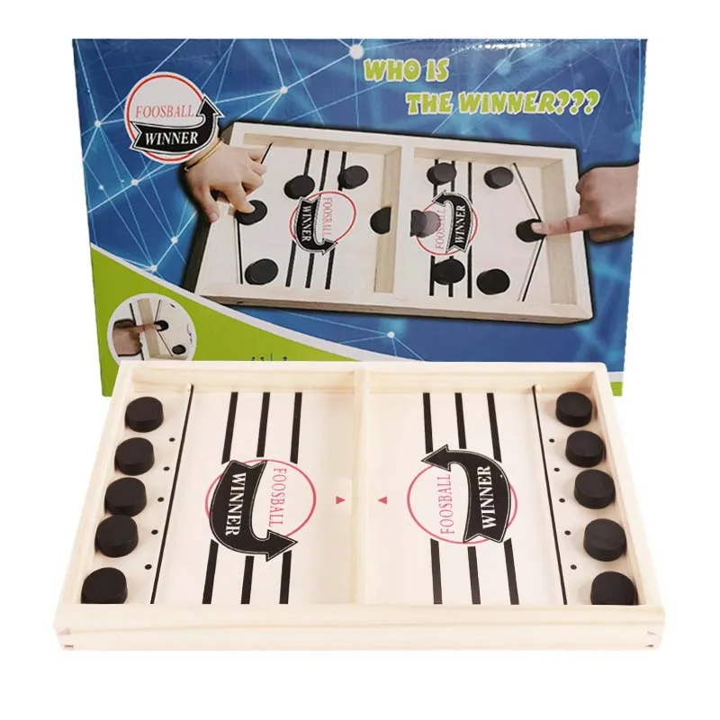 Parent-child Interactive Toy Family Catapult Chess Games Table Hockey Game Fast Sling Puck Game Ice Hockey Games For Children
Parent-child Interactive Toy Family Catapult Chess Games Table Hockey Game Fast Sling Puck Game Ice Hockey Games For Children