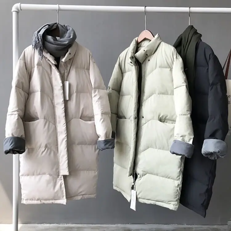 Collar Long Warm Parker Coat Color Matching Pocket Long Sleeve Casual Joker Women's Coat Winter New Fashion Clothing
Collar Long Warm Parker Coat Color Matching Pocket Long Sleeve Casual Joker Women's Coat Winter New Fashion Clothing