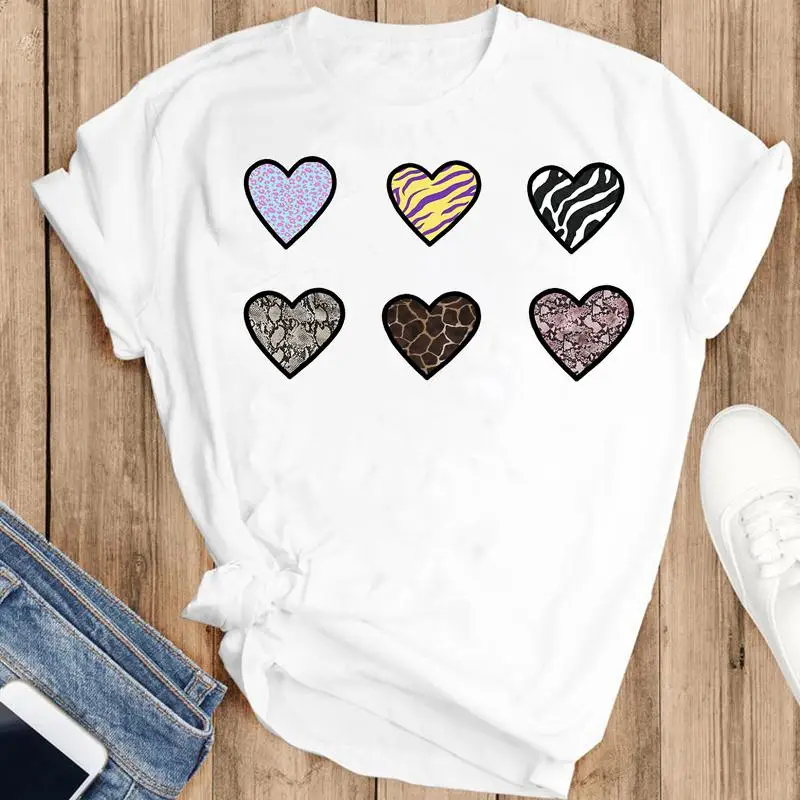 Women Graphic Leopard Love 2022 New Cute Beach Fashion Print Short Sleeve Summer Female Clothes Tops Tees Tshirt T-shirt
Women Graphic Leopard Love 2022 New Cute Beach Fashion Print Short Sleeve Summer Female Clothes Tops Tees Tshirt T-shirt