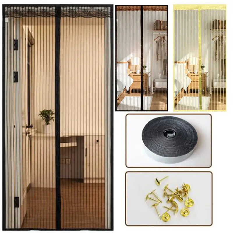 Mesh Door Curtain Magnetic Curtains Hands-free Anti Mosquito Insect Fly Bug Curtain Net Automatic Closing Window Screen Kitchen
Mesh Door Curtain Magnetic Curtains Hands-free Anti Mosquito Insect Fly Bug Curtain Net Automatic Closing Window Screen Kitchen