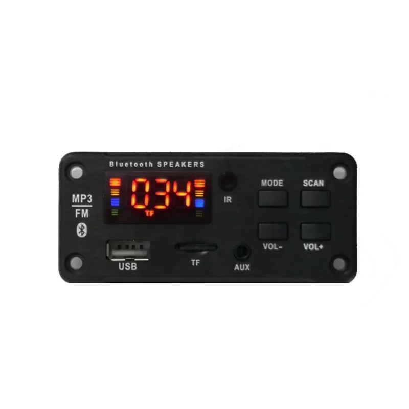 Беспроводная Плата декодера DC 5 в 12 В MP3 WMA Bluetooth 0 автомобильный аудио декодер