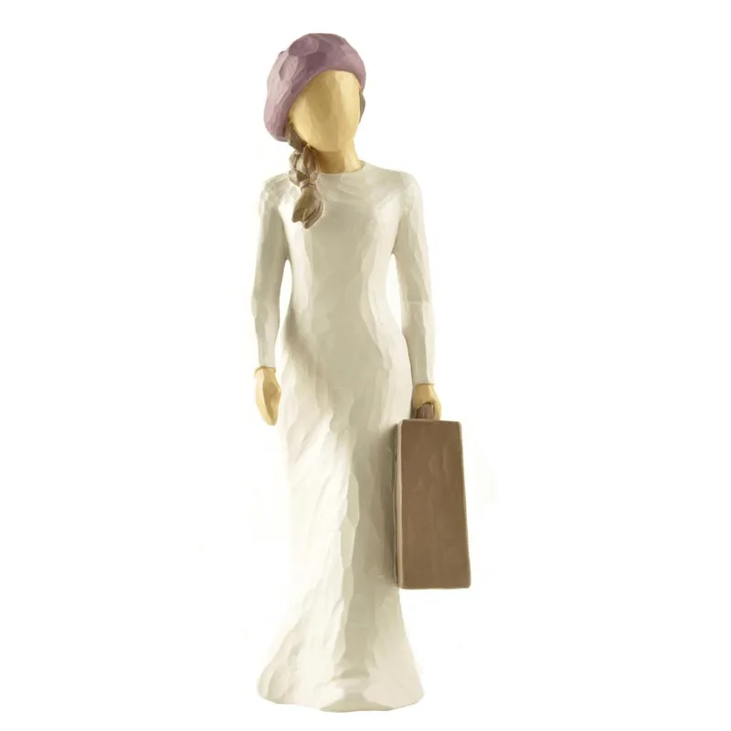 Полимерные 19,5 см винтажные женские статуи для путешествий с чемоданом, элегантные женские статуэтки, Декор для дома, лучший подарок
Полимерные 19,5 см винтажные женские статуи для путешествий с чемоданом, элегантные женские статуэтки, Декор для дома, лучший подарок