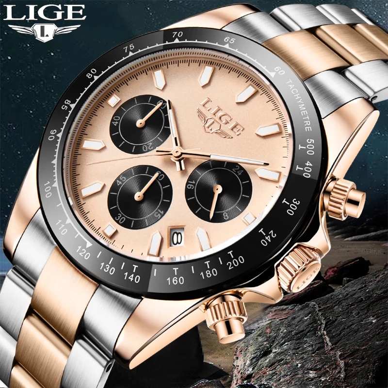 LIGE Design Top Brand Men Sports Quartz Watch Luxury Men Waterproof WristWatch New Fashion Casual Men Watch Relogio Masculino
LIGE Design Top Brand Men Sports Quartz Watch Luxury Men Waterproof WristWatch New Fashion Casual Men Watch Relogio Masculino