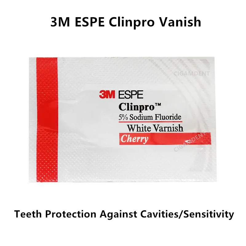 3M ESPE Clinpro Vanish Dental 5% Sodium Fluoride White Varnish Cherry Flavor Desensitizing Gel Teeth Whitening
3M ESPE Clinpro Vanish Dental 5% Sodium Fluoride White Varnish Cherry Flavor Desensitizing Gel Teeth Whitening