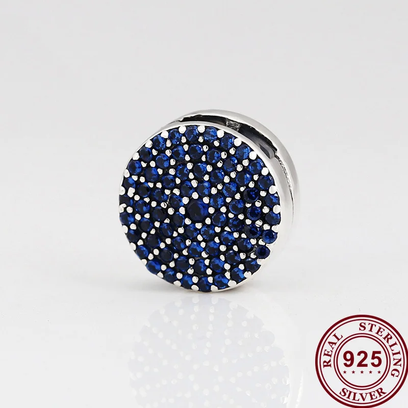100% 925 Sterling Silver Bead Reflexions Snow Blue Crystal Clip Fit Pandora Women Bracelet & Necklace Diy Jewelry
100% 925 Sterling Silver Bead Reflexions Snow Blue Crystal Clip Fit Pandora Women Bracelet & Necklace Diy Jewelry