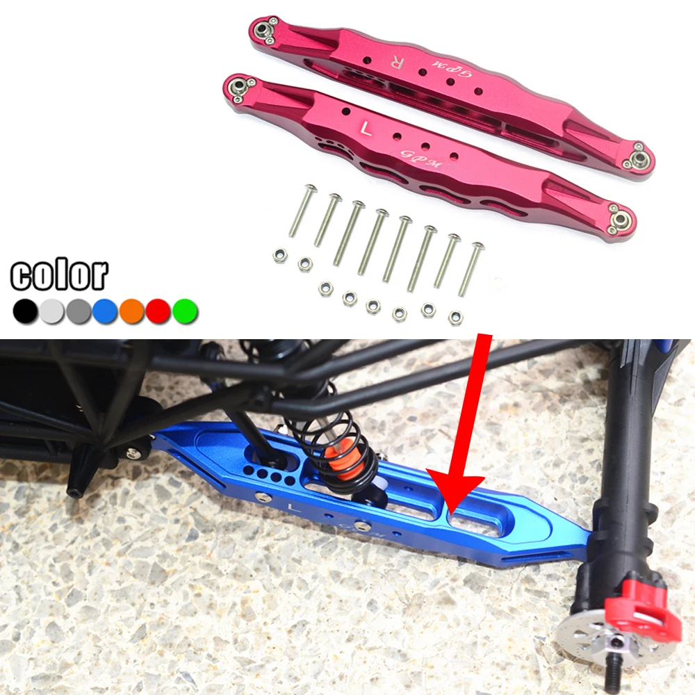 GPM Metal alloy Rear Lower keel Suspension Swing Arm Link Lever Pull Tie for LOSI 1:10 BAJA REY LOS03008 ROCK REY desert Truck
GPM Metal alloy Rear Lower keel Suspension Swing Arm Link Lever Pull Tie for LOSI 1:10 BAJA REY LOS03008 ROCK REY desert Truck