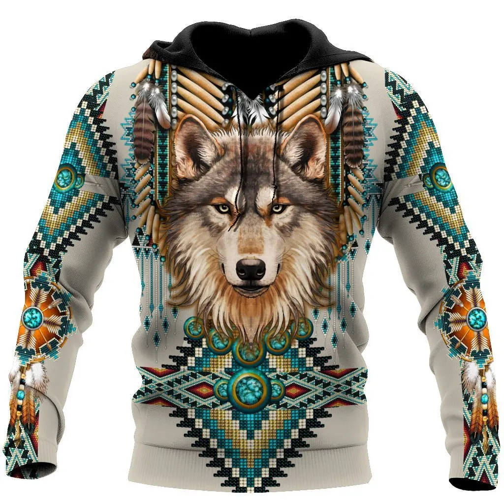 2021 Men Women 3D Full Print Native Indian Wolf Hoodies Harajuku Zipper Pullover Sweatshirt Unisex Autumn Casual Jacket Tracksu
2021 Men Women 3D Full Print Native Indian Wolf Hoodies Harajuku Zipper Pullover Sweatshirt Unisex Autumn Casual Jacket Tracksu