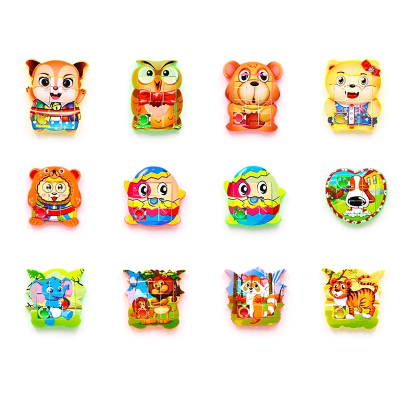 1Set Portable Slide Puzzle Busy Board Easy Tangram Cartoon Animal Jigsaw for Activity Center Busy Board for Kids Baby
1Set Portable Slide Puzzle Busy Board Easy Tangram Cartoon Animal Jigsaw for Activity Center Busy Board for Kids Baby