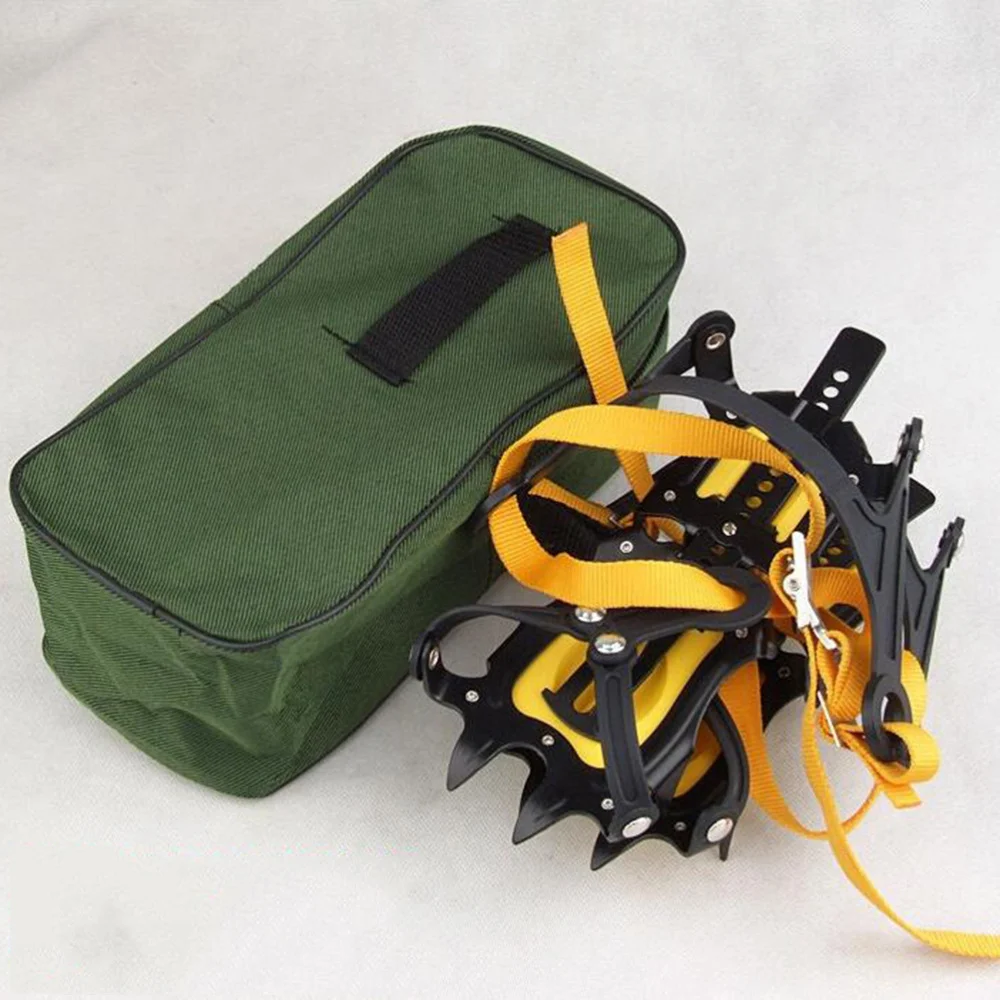 1 Pair of Reinforced 10 Toothed Non-Slip Lacing Manganese Steel Crampons Climbing Shoe Cover
1 Pair of Reinforced 10 Toothed Non-Slip Lacing Manganese Steel Crampons Climbing Shoe Cover