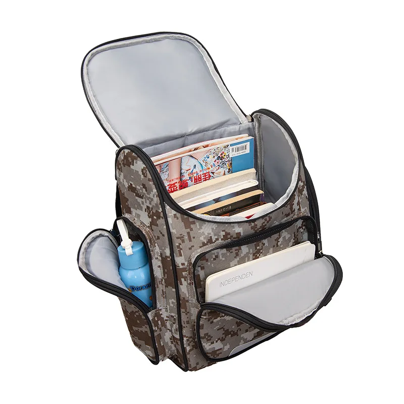 Camouflage school bags for boys and girls Army style school backpack widen shoulder strip comfortable
Camouflage school bags for boys and girls Army style school backpack widen shoulder strip comfortable