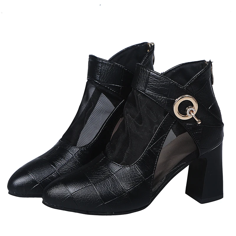 Sandals Women Summer New Fashion Women's Sandals 2021 Breathable Mesh Solid Color All-match Pu High Heel Shoes Casual Shoes
Sandals Women Summer New Fashion Women's Sandals 2021 Breathable Mesh Solid Color All-match Pu High Heel Shoes Casual Shoes