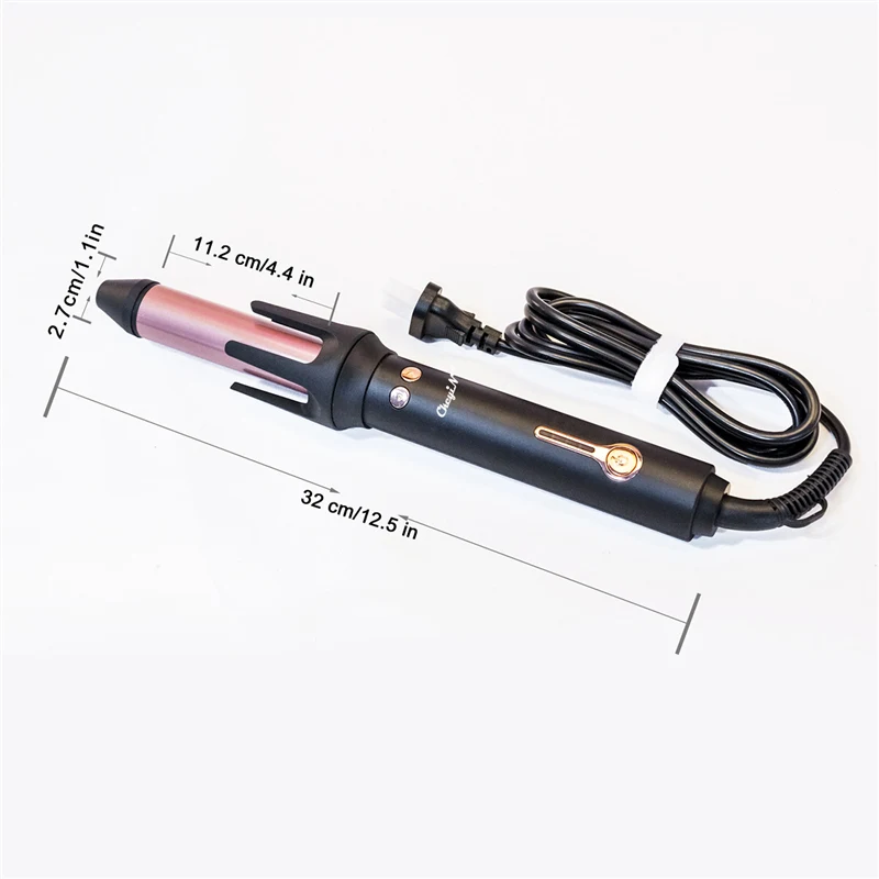 26mm Automatic Rotating Hair Curling Roller Professional Temperature Adjustable Hair Curler Fast Heating Hair Curling Iron Wand
26mm Automatic Rotating Hair Curling Roller Professional Temperature Adjustable Hair Curler Fast Heating Hair Curling Iron Wand