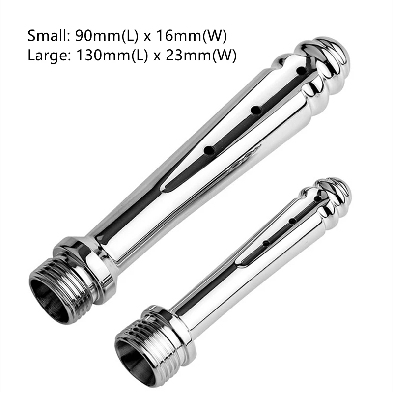 Анальный душ Gopaldas Enema Doushe с двумя насадками, черный, 370 мл 2416-02BLK BX GP - Gopaldas - Анальные души и клизмы - Купить