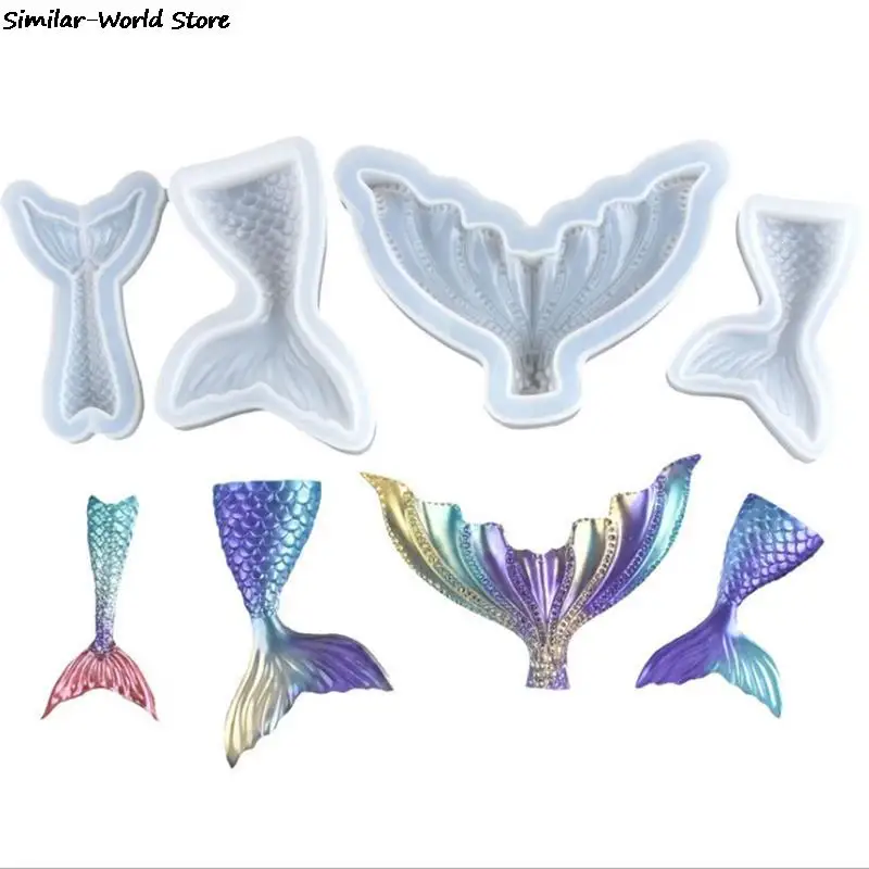 Mermaid Tail Silicone Mold Jewelry DIY Mold Handmade Fishtail Design Soft Silicone Mold Jewelry Craft DIY Tool
Mermaid Tail Silicone Mold Jewelry DIY Mold Handmade Fishtail Design Soft Silicone Mold Jewelry Craft DIY Tool