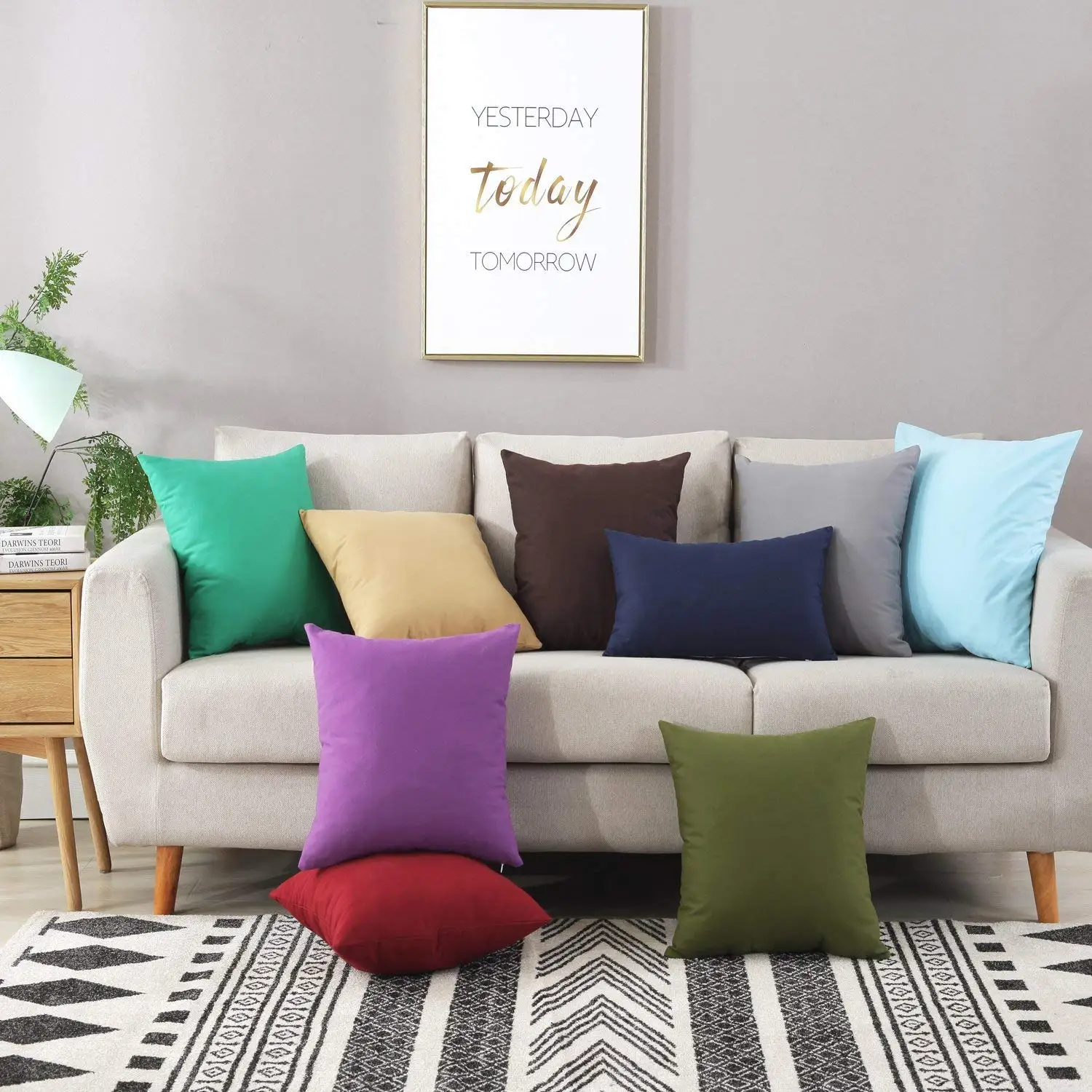 100% Cotton Solid Dyed Sofa Couch Pillowcase Pure Color Hot Home Decorative Throw Pillows Chair Car Waist Pillow Cushion Covers
100% Cotton Solid Dyed Sofa Couch Pillowcase Pure Color Hot Home Decorative Throw Pillows Chair Car Waist Pillow Cushion Covers