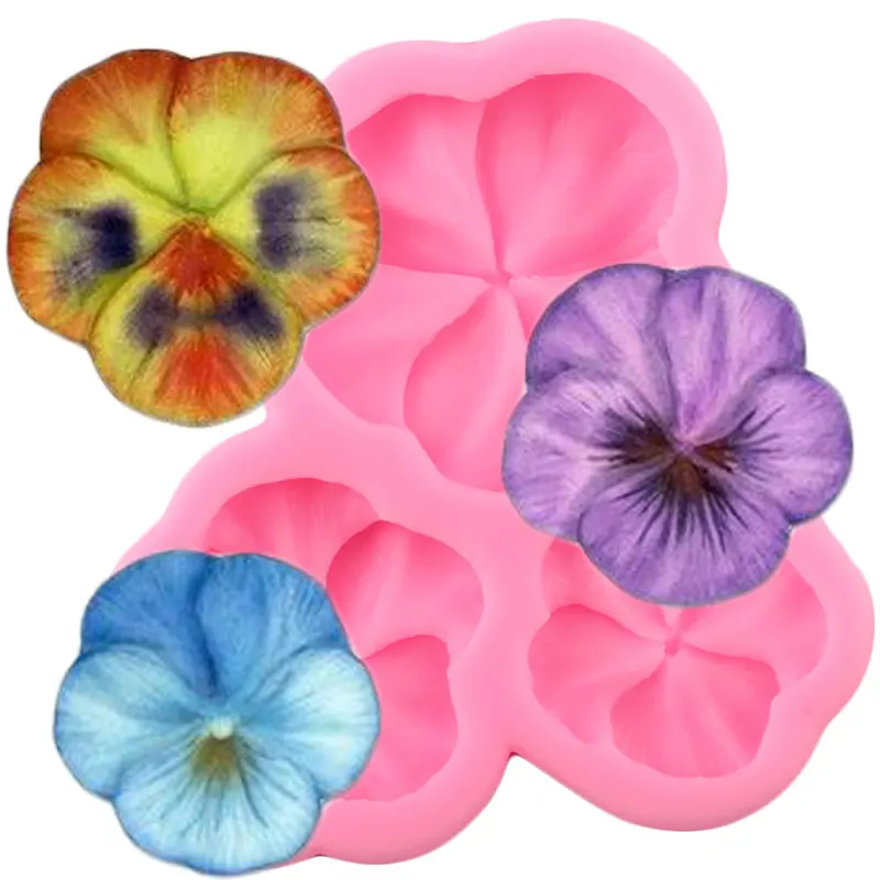 Pansy Flower Silicone Mold DIY Wedding Fondant Cake Decorating Tools DIY Baking Chocolate Gumpaste Candy Polymer Clay Moulds
Pansy Flower Silicone Mold DIY Wedding Fondant Cake Decorating Tools DIY Baking Chocolate Gumpaste Candy Polymer Clay Moulds