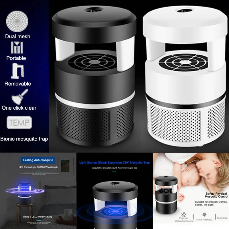5W LED Electric Mosquito Killer Lamp Bulb Fly Bug Insect Zapper Home Pest Trap Light DQ-Drop
5W LED Electric Mosquito Killer Lamp Bulb Fly Bug Insect Zapper Home Pest Trap Light DQ-Drop
