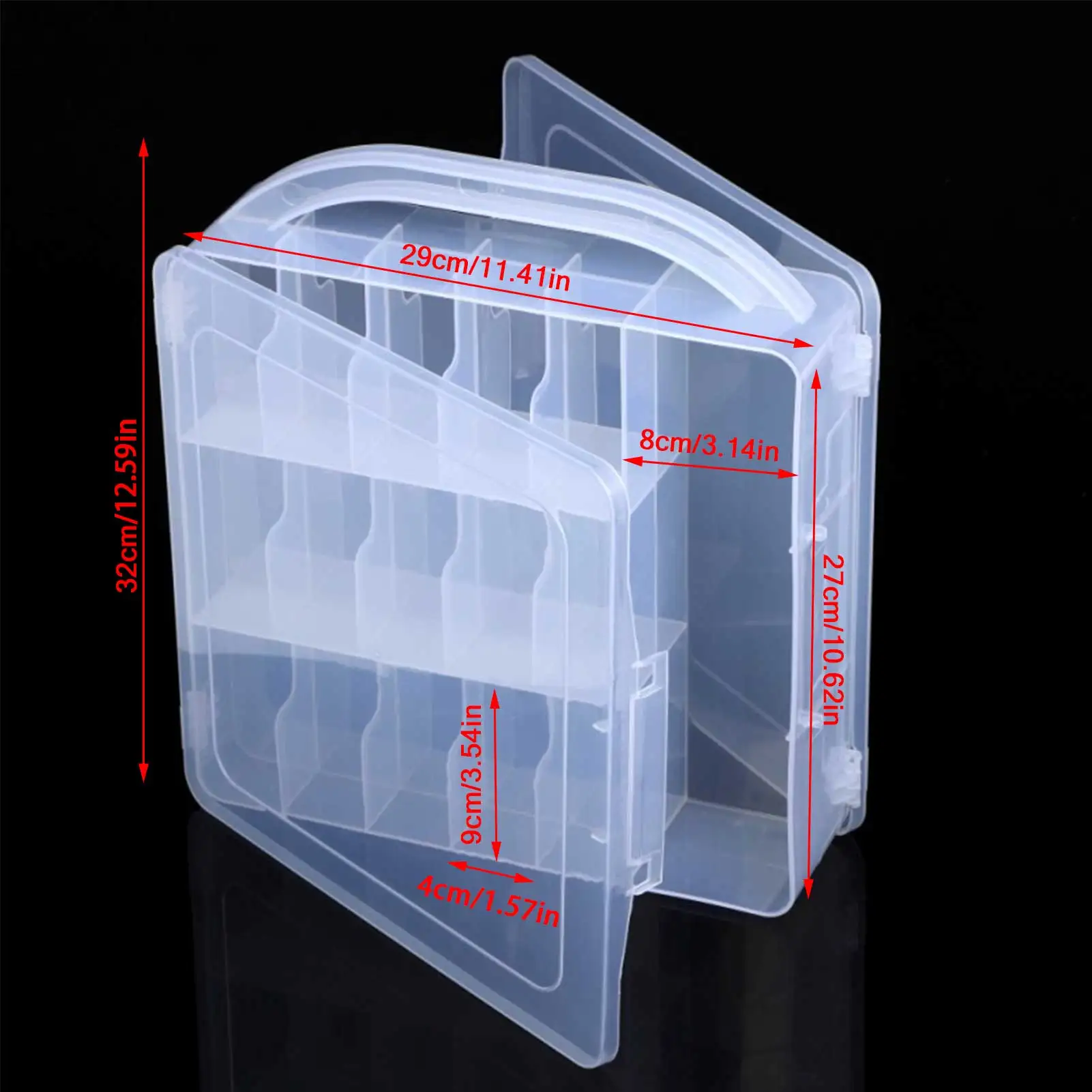 Nail Polish Organizer Storage Holder Plastic Transparent Manicure Storage Case - Stores 30 Bottles Manicure Accessories
Nail Polish Organizer Storage Holder Plastic Transparent Manicure Storage Case - Stores 30 Bottles Manicure Accessories
