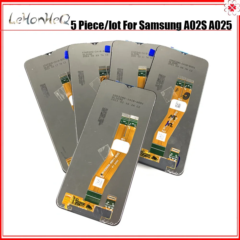 5 шт./партия для Samsung Galaxy A02s A025, ЖК-дисплей, сенсорный экран, дигитайзер для Samsung A02s LCD A025M A025F/DS A025G/DS
5 шт./партия для Samsung Galaxy A02s A025, ЖК-дисплей, сенсорный экран, дигитайзер для Samsung A02s LCD A025M A025F/DS A025G/DS