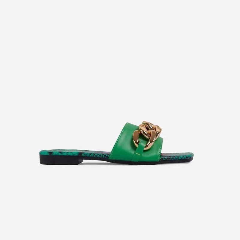 Womens Summer Sandals Slippers Metal Decorative Square Head Flat Heel Outdoor Beach Comfortable Leopard Slides Female Plus Size
Womens Summer Sandals Slippers Metal Decorative Square Head Flat Heel Outdoor Beach Comfortable Leopard Slides Female Plus Size