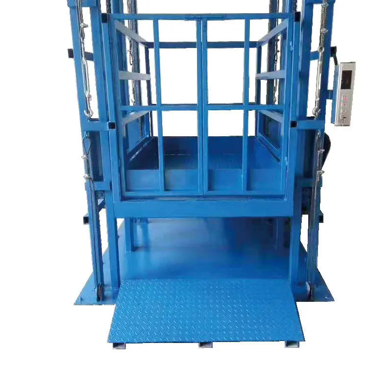 

Qiyun Brand CE ISO Certification Guide Rail Lift Platform Hydraulic Cargo Lift Elevator With ODM/OEM