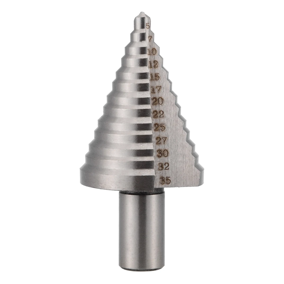 Grooved Step Cone Drill Bit 13 Steps HSS Spiral Grooved Cone Step Drill Bits Woodworking Wood Metal Hole Drilling Cutter Tools
Grooved Step Cone Drill Bit 13 Steps HSS Spiral Grooved Cone Step Drill Bits Woodworking Wood Metal Hole Drilling Cutter Tools