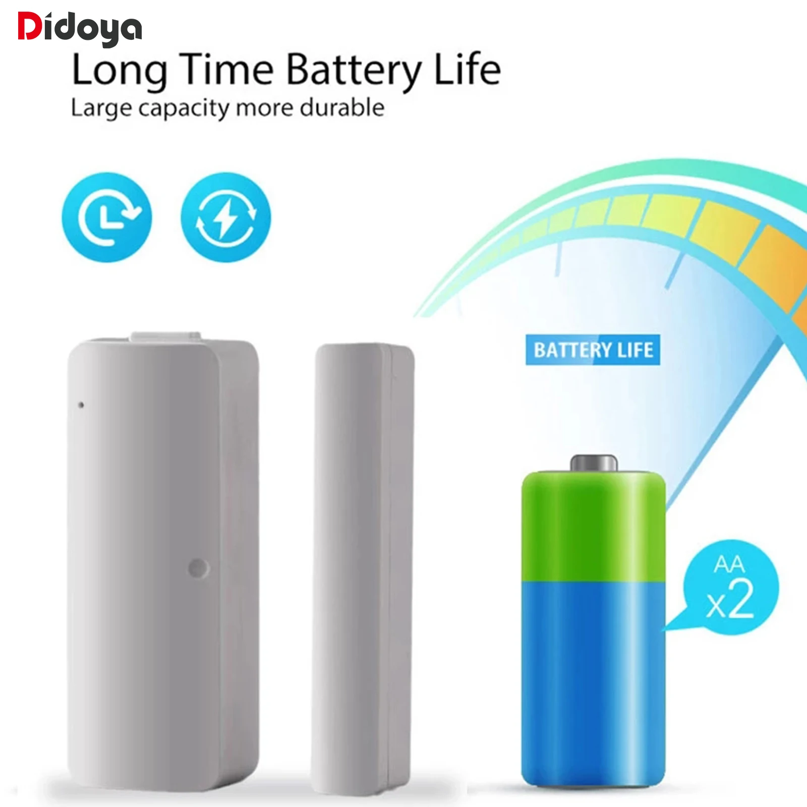 WiFi Door Window Sensor Wireless Gate Remote Magnetics Security Alarm Work With APP Tuya Intelligent Linkage Equipment
WiFi Door Window Sensor Wireless Gate Remote Magnetics Security Alarm Work With APP Tuya Intelligent Linkage Equipment