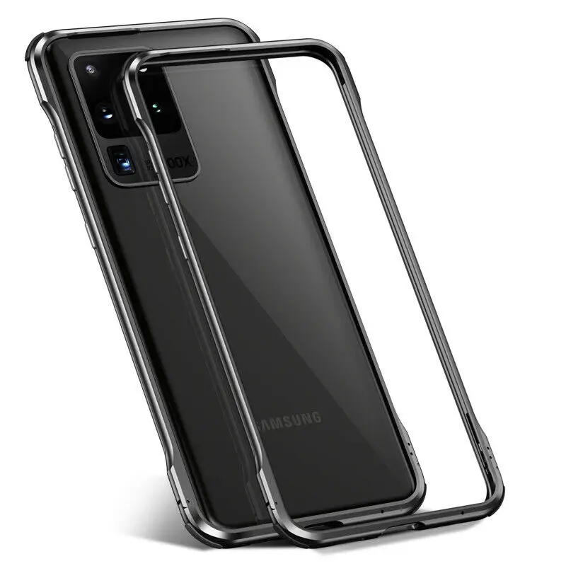Ультратонкий Тонкий Алюминиевый Чехол бампер с ЧПУ для Samsung S20 + Plus|Бамперы| |