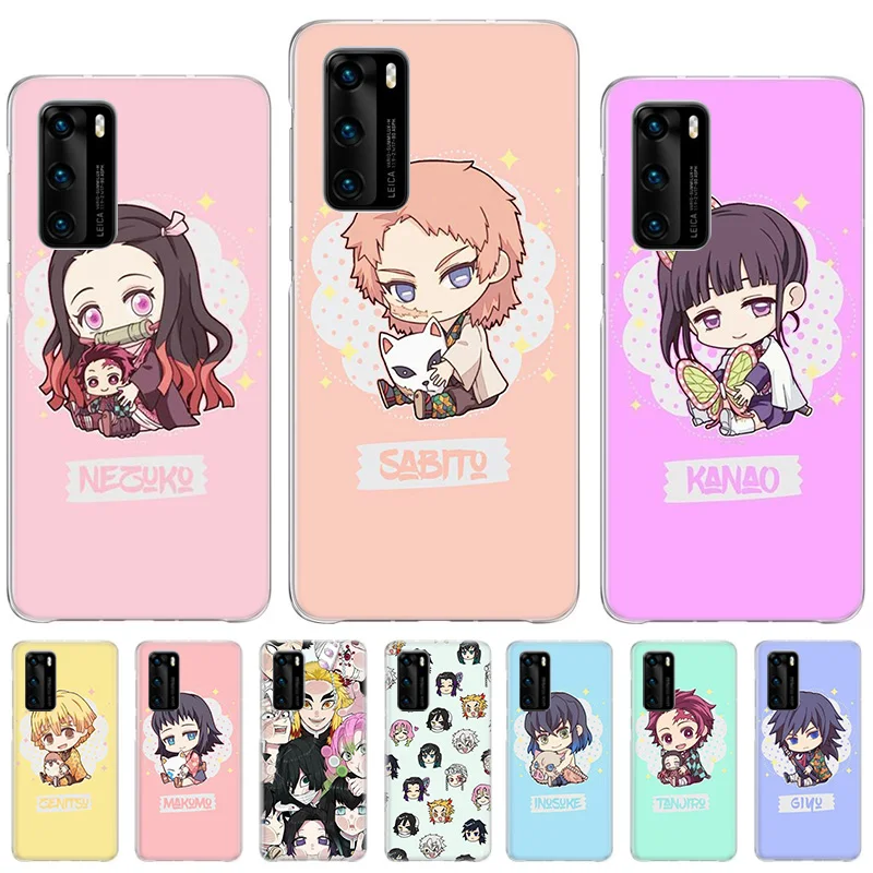 Cartoon Demon Slayer Kawaii Case For Huawei P50 P40 P30 P20 P10 lite Pattern Cover For Huawei Mate 20 10 Pro Anti-fall Coque 
Cartoon Demon Slayer Kawaii Case For Huawei P50 P40 P30 P20 P10 lite Pattern Cover For Huawei Mate 20 10 Pro Anti-fall Coque