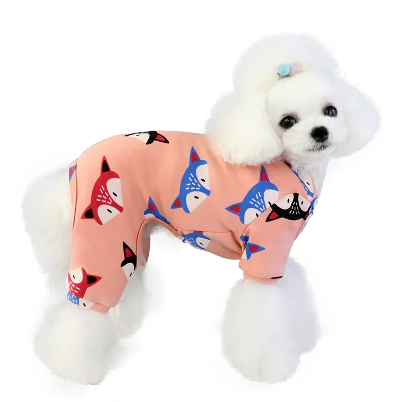 Animals Print Cotton Puppy Summer Dog Clothes Pet Roupa Shih Tzu Small Cachorro Chihuahua Jumpsuit Overalls Dogs For 
Animals Print Cotton Puppy Summer Dog Clothes Pet Roupa Shih Tzu Small Cachorro Chihuahua Jumpsuit Overalls Dogs For