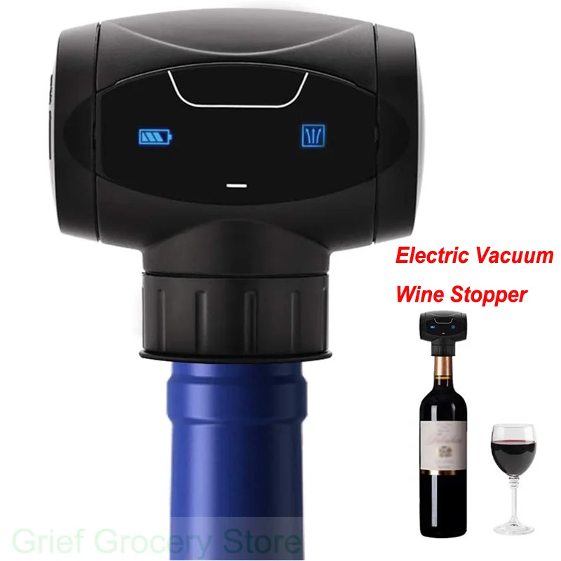 2020 Vacuum Electric Wine Stopper Fits Reusable Wine Vacuum Pump Wine Stopper Keep Fresh Bar Tools Automatic Vacuum Wine Saver
2020 Vacuum Electric Wine Stopper Fits Reusable Wine Vacuum Pump Wine Stopper Keep Fresh Bar Tools Automatic Vacuum Wine Saver
