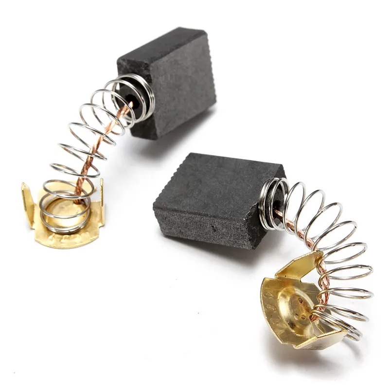 2pcs/Set 6.5x13.5x16mm Electric Motor Carbon Brushes Springs Power Tool Hammer Drill Grinder Performance Power Chop Saw Model
2pcs/Set 6.5x13.5x16mm Electric Motor Carbon Brushes Springs Power Tool Hammer Drill Grinder Performance Power Chop Saw Model